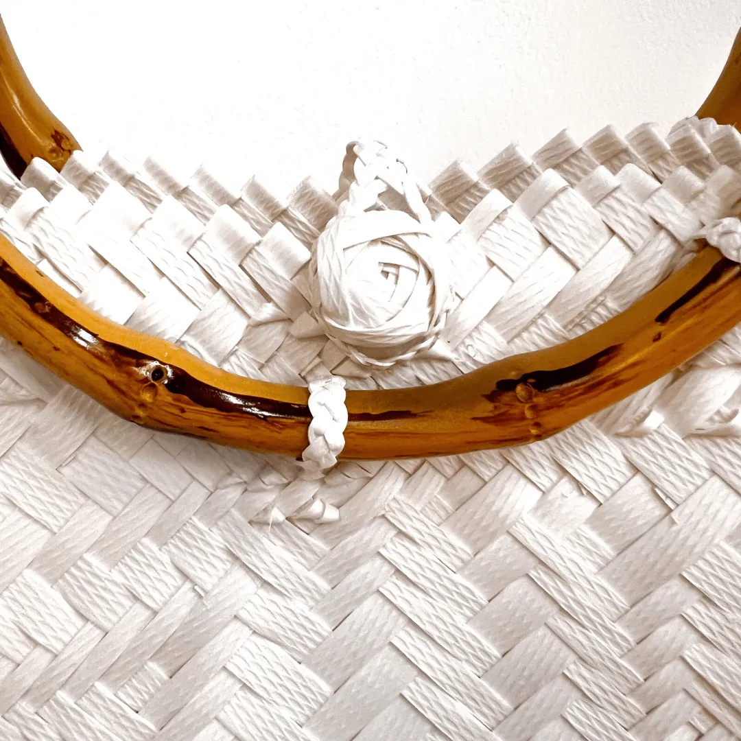 Jackie Tote - Bamboo Handles