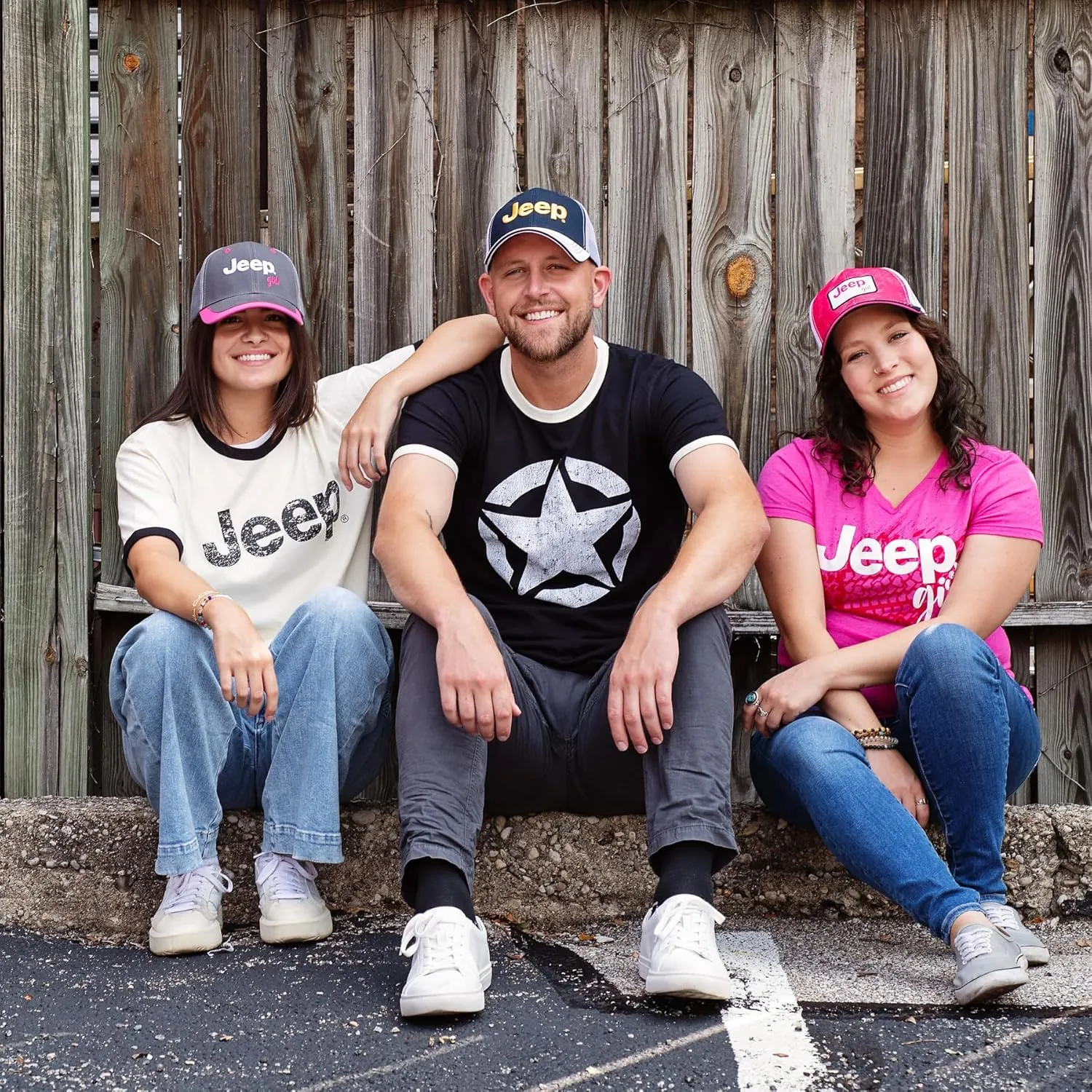 Jeep Girl Trucker Hat, Custom Structured Ball Cap for Women, Officially Licensed