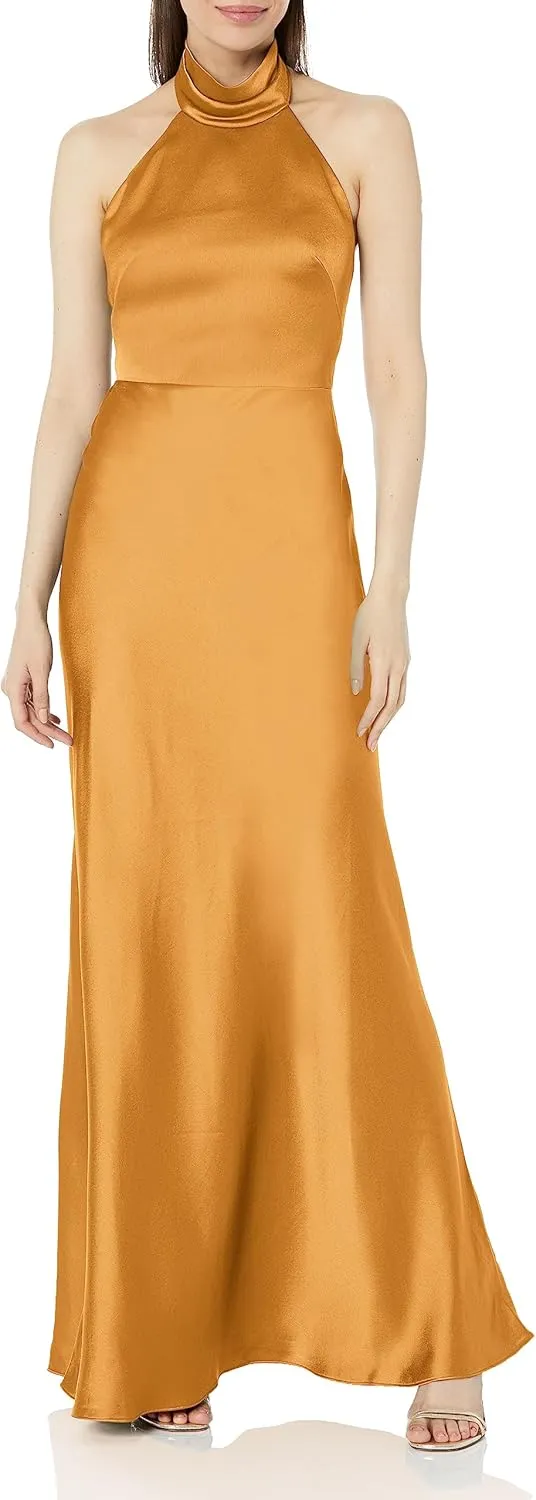 Jenny Yoo Women's Nicole Dress, Marigold, 16