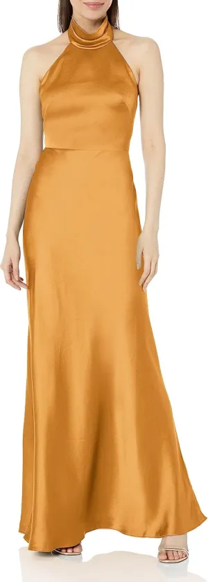 Jenny Yoo Women's Nicole Dress, Marigold, 16