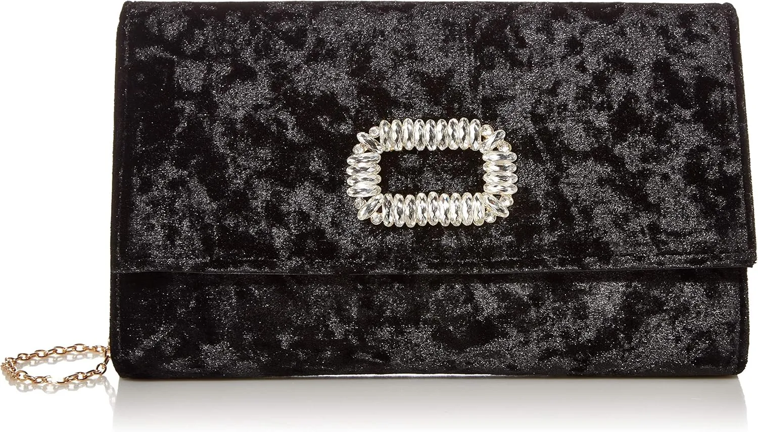 Jessica McClintock Nora Velvet Flap Clutch