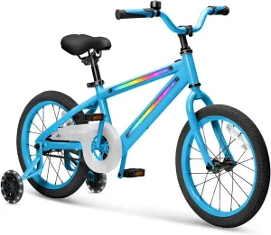 Jetson Light Rider Kids’ Light-up Unisex Bike, LED Light-up Frame, 3 Different Light Modes