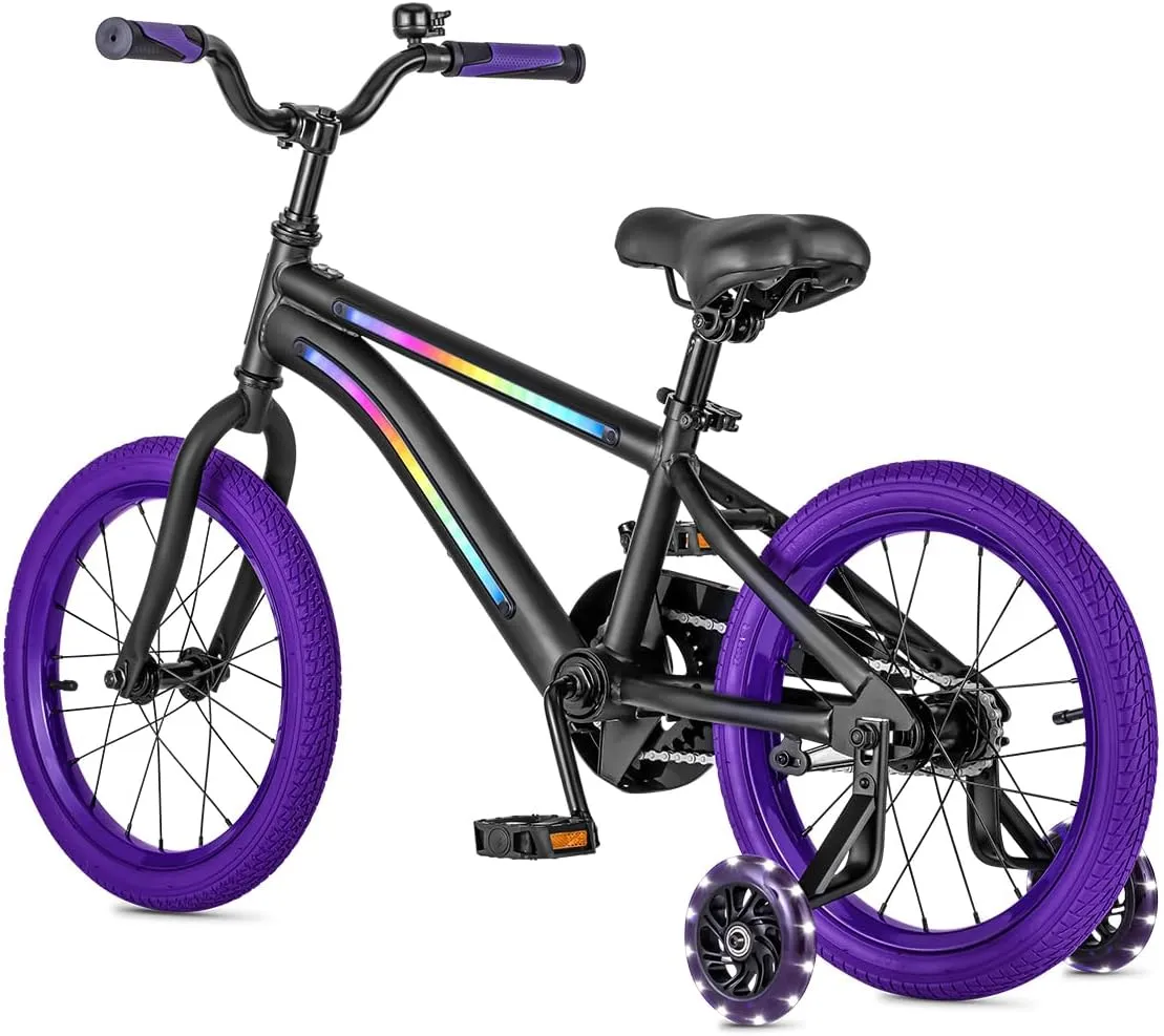 Jetson Light Rider Kids’ Light-up Unisex Bike, LED Light-up Frame, 3 Different Light Modes