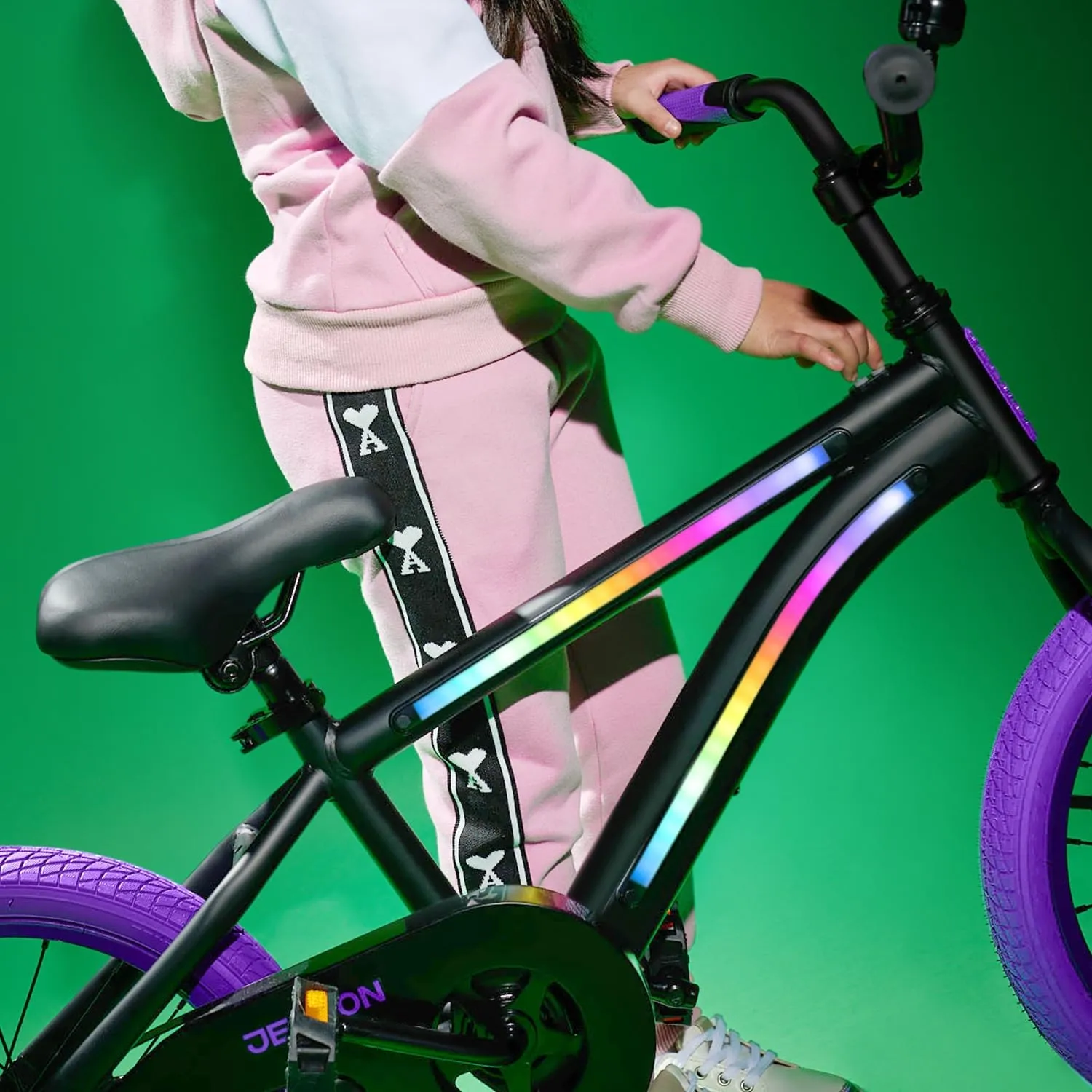 Jetson Light Rider Kids’ Light-up Unisex Bike, LED Light-up Frame, 3 Different Light Modes