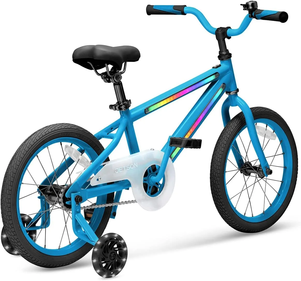 Jetson Light Rider Kids’ Light-up Unisex Bike, LED Light-up Frame, 3 Different Light Modes