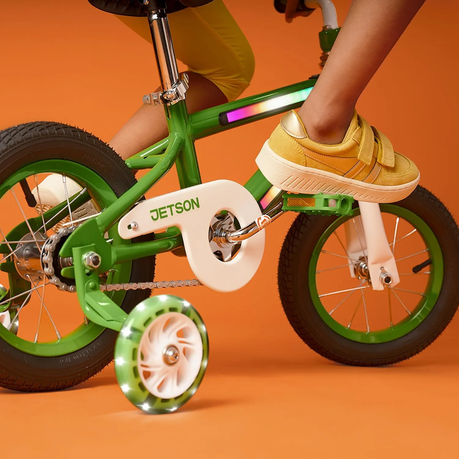 Jetson Light Rider Kids’ Light-up Unisex Bike, LED Light-up Frame, 3 Different Light Modes