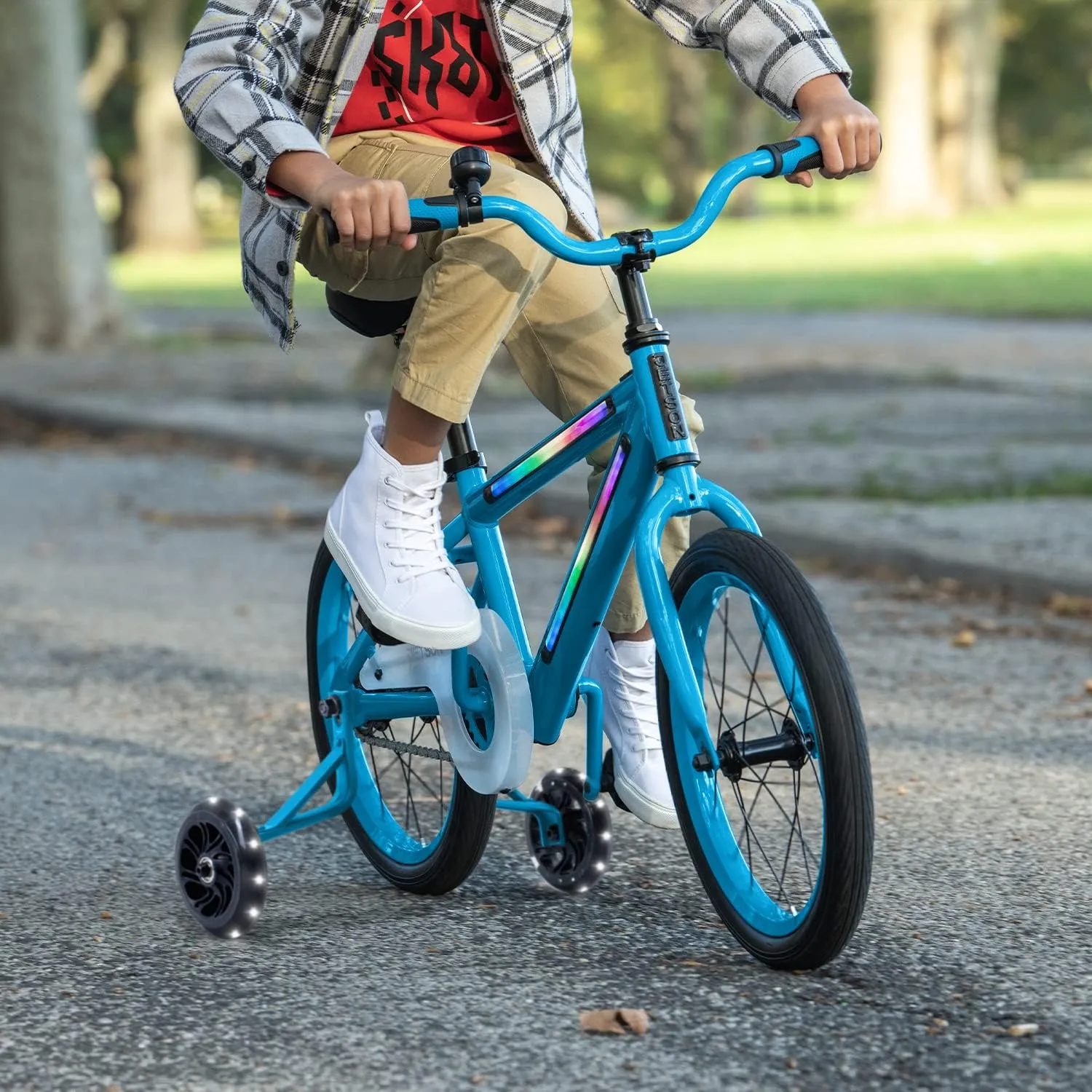 Jetson Light Rider Kids’ Light-up Unisex Bike, LED Light-up Frame, 3 Different Light Modes