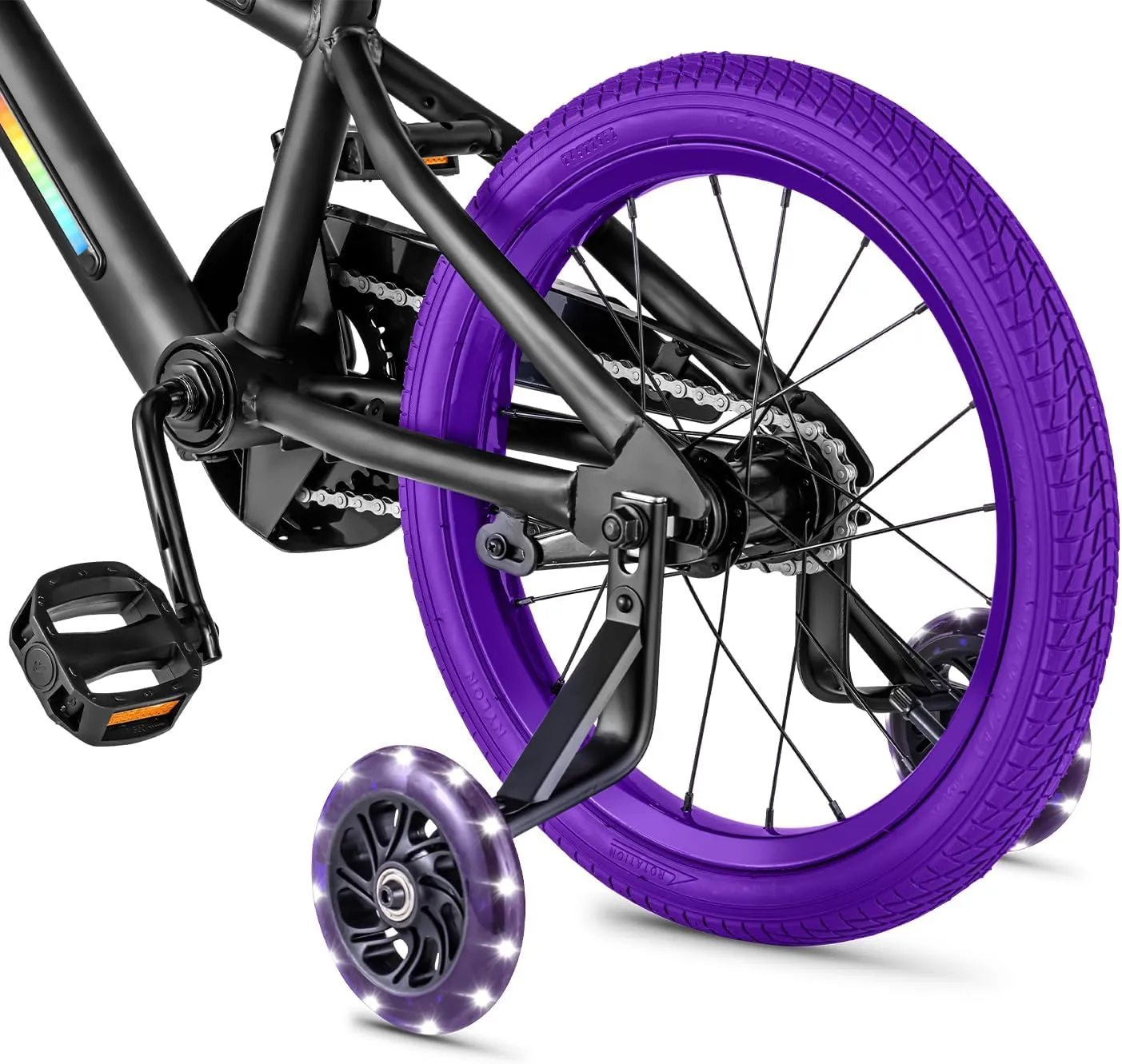 Jetson Light Rider Kids’ Light-up Unisex Bike, LED Light-up Frame, 3 Different Light Modes