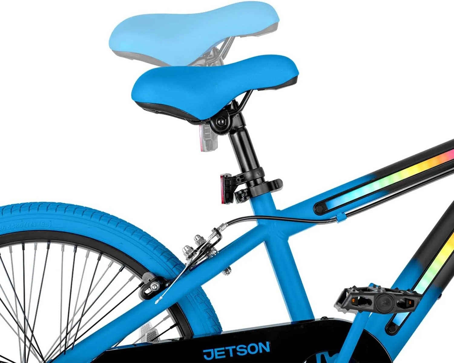 Jetson Light Rider Kids’ Light-up Unisex Bike, LED Light-up Frame, 3 Different Light Modes