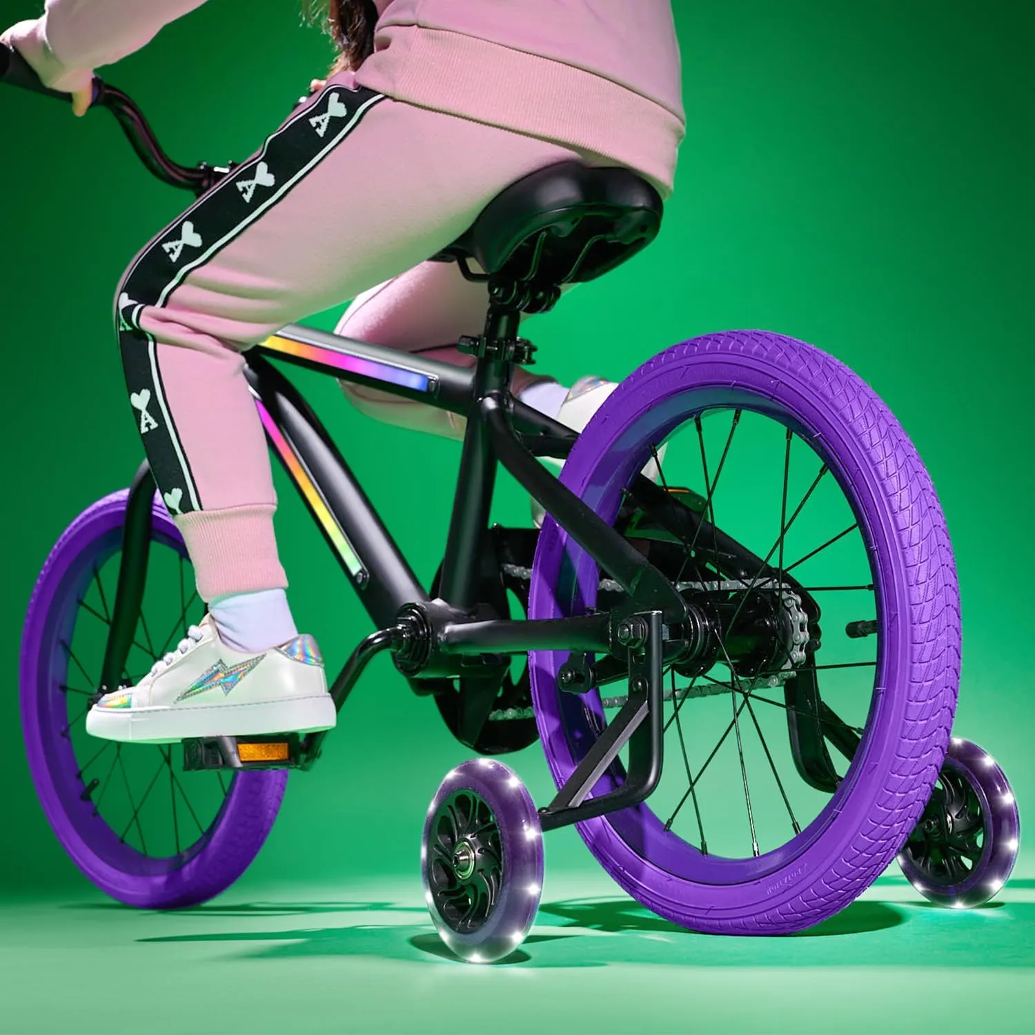 Jetson Light Rider Kids’ Light-up Unisex Bike, LED Light-up Frame, 3 Different Light Modes