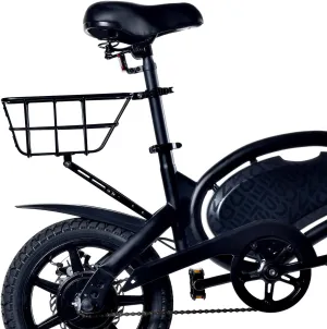 Jetson Rear Bicycle Basket, Compatible With These Jetson Products: Bolt, Bolt Pro, LX10, Axle, and Bolt Up, Black, JRBSKT-BLK