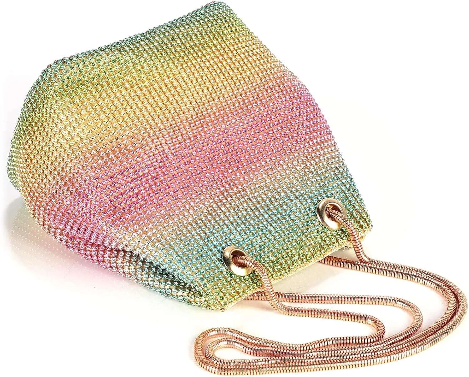 JIAN YA NA Fashion Women Bridesmaid Lady Girl Bride Evening Clutch Bag for Prom Cocktail Party Wedding Engagement