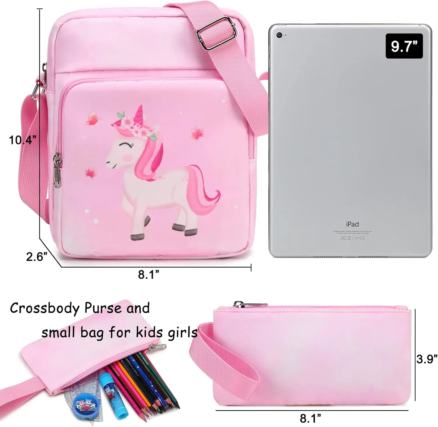 JIANYA Crossbody Purse Small Purses and Wallet Set Crossbody Messager Bag