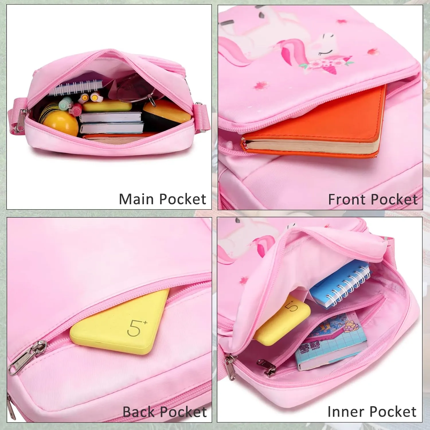 JIANYA Crossbody Purse Small Purses and Wallet Set Crossbody Messager Bag