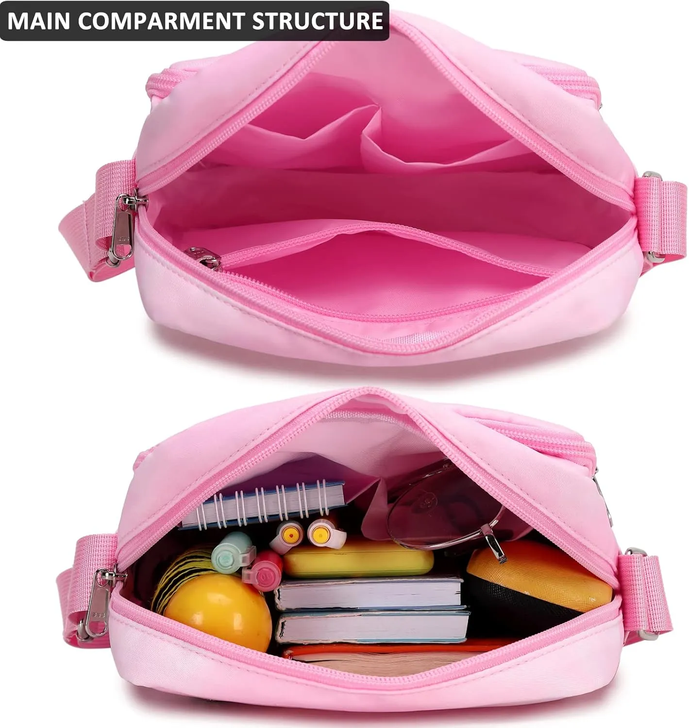 JIANYA Crossbody Purse Small Purses and Wallet Set Crossbody Messager Bag