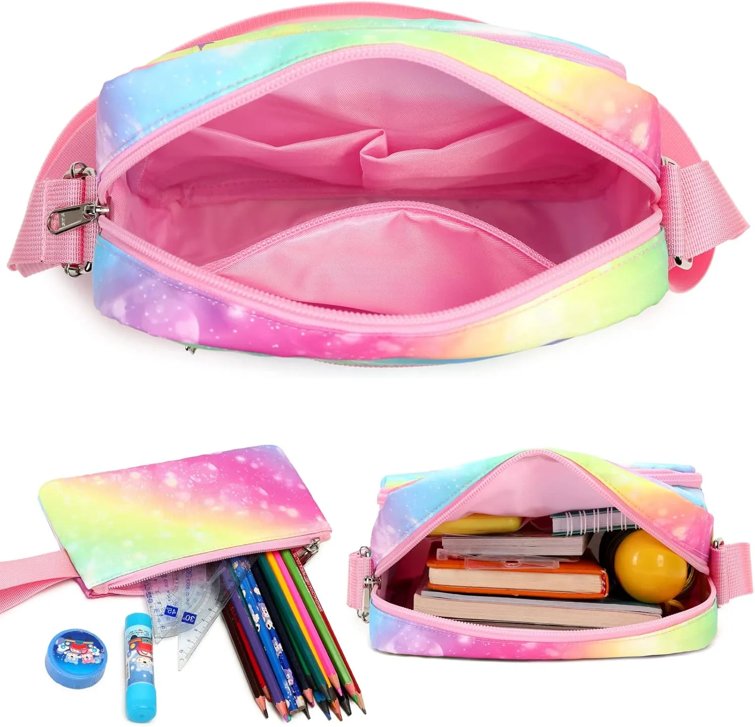 JIANYA Crossbody Purse Small Purses and Wallet Set Crossbody Messager Bag