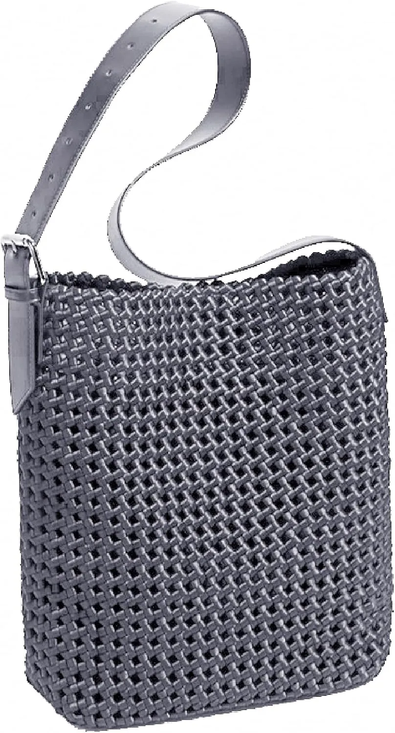 JINMANXUE Woven Tote Bag For Women, Female Handbag and Purses, Fashion Vegetable Basket Bag, Causal Shoulder Crossbody Bags