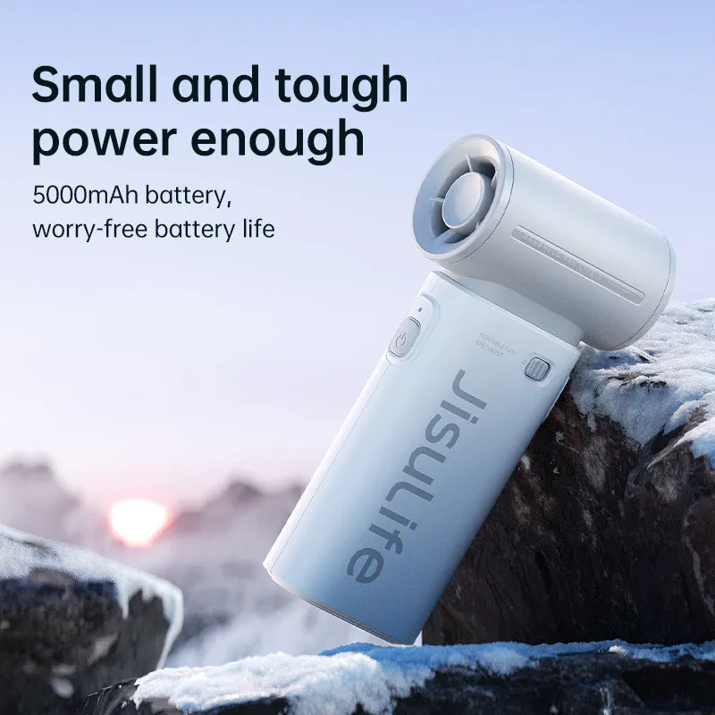 JISULIFE HANDHELD FAN LIFE9 5000MAH-BLACK