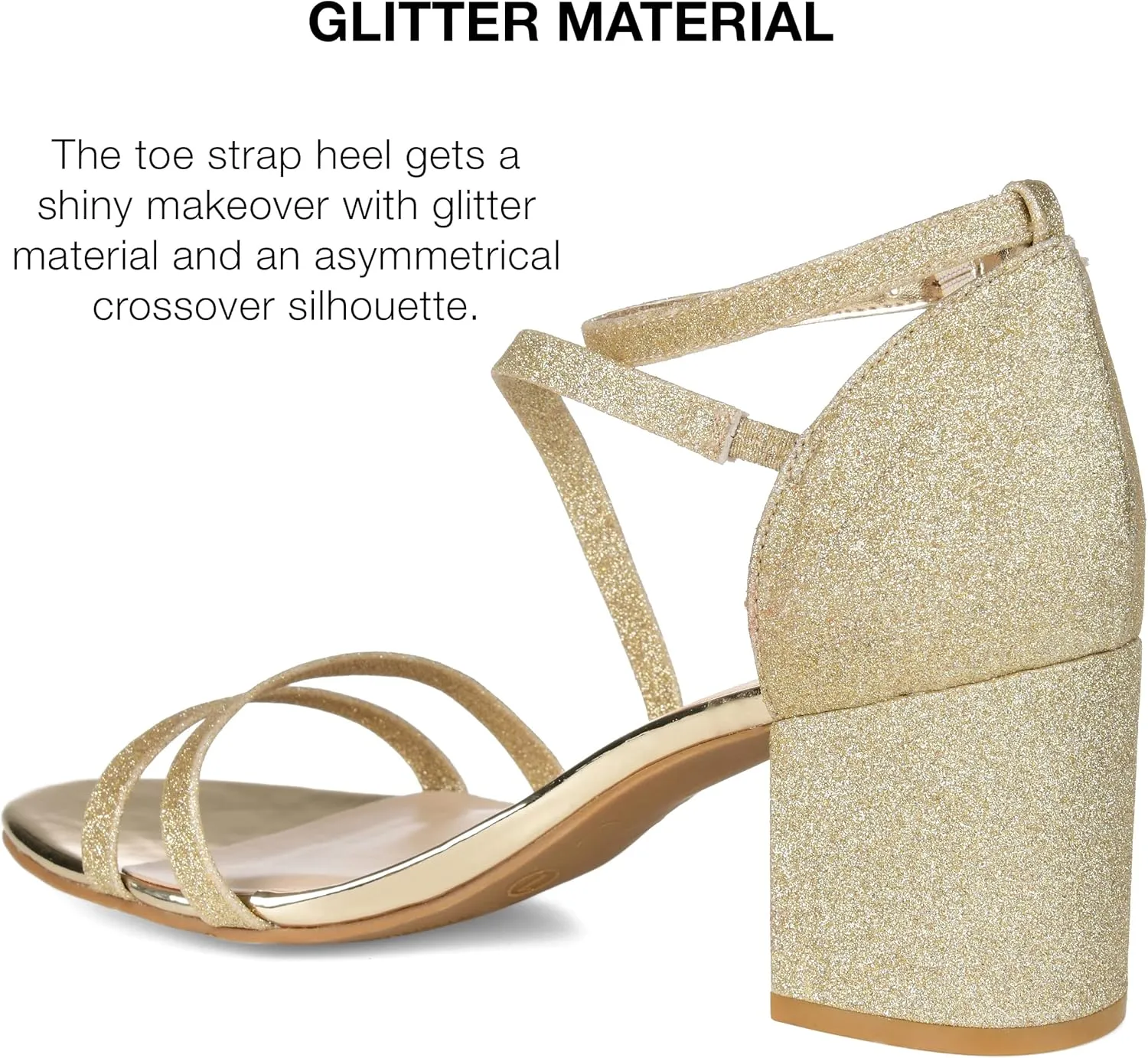 Journee Women's Bella Evening Dress Sandals