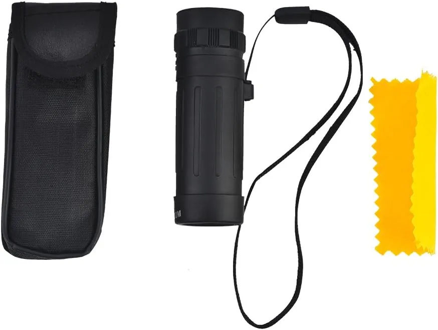 Joyzan Monocular Telescope, 8X Handheld Wide Angle Telescope Spotting Scope Wildlife Observers Eyepiece Compact Monocular HD for Outdoor Enthusiasts Bird Watcher Hikers Hunters Sports Fans Travelers