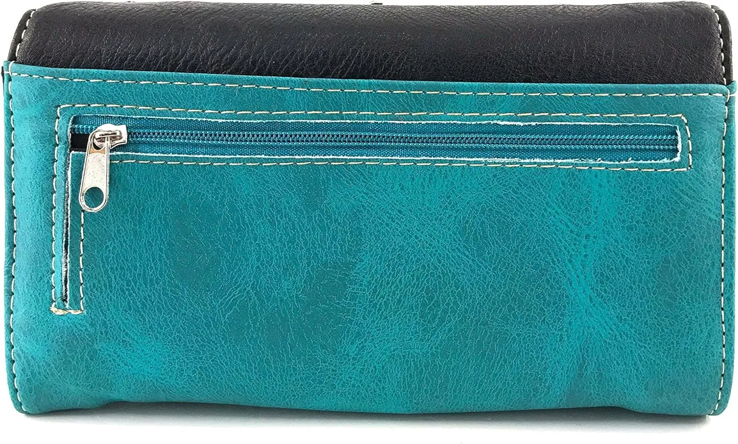 Justin West Cowgirl Western Cross Floral Embroidered Concealed Carry Purse