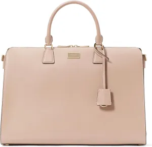 kate spade new york Serena Saffiano Leather Laptop Bag, Timeless Taupe