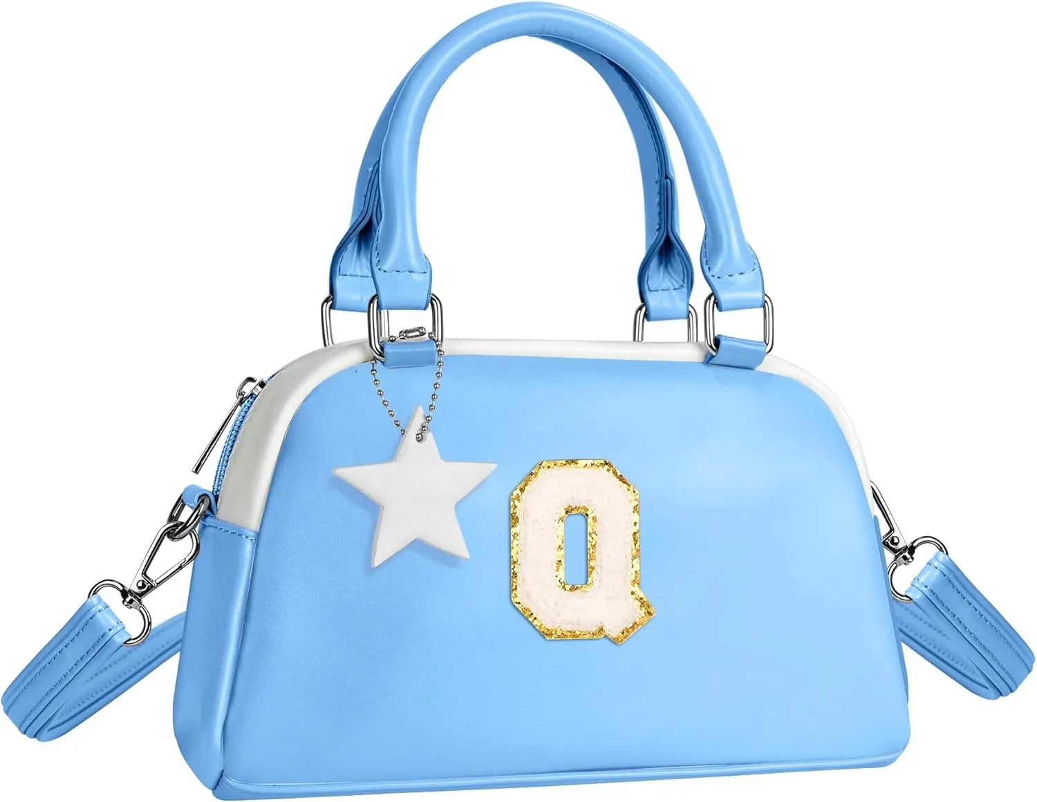 Kids Purse Handle Bag Crossbody Bag, Makeup bag Girls Gifts, Birthday gifts for 4 5 6 7 8 9 10 11 12 Year Old Girl Toddler, Handbag-blue-Q