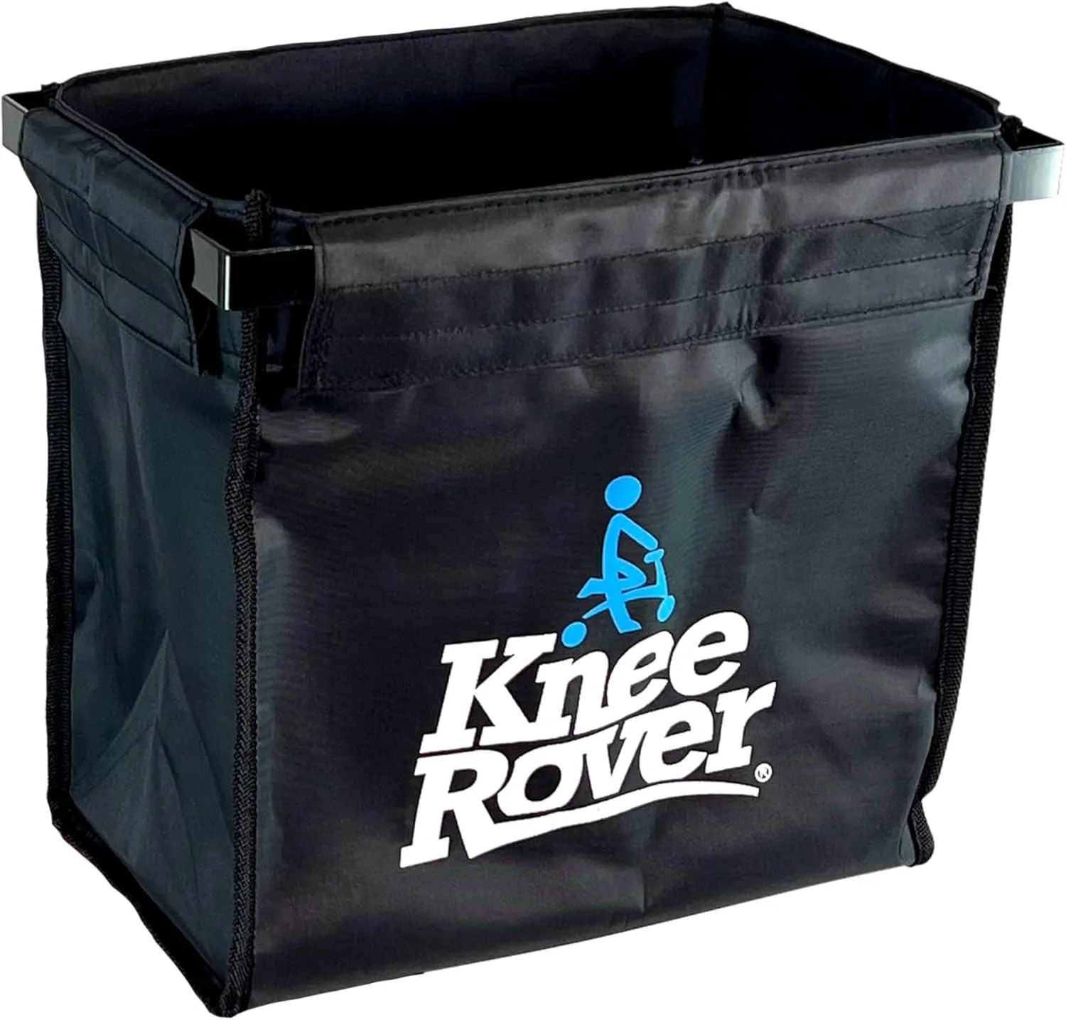 KneeRover Deluxe Knee Scooter Basket Accessory with Large Capacity - Knee Rover Basket Attachment Includes Universal Bracket Mount - Fits Most Knee Scooter Walker Models