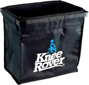 KneeRover Deluxe Knee Scooter Basket Accessory with Large Capacity - Knee Rover Basket Attachment Includes Universal Bracket Mount - Fits Most Knee Scooter Walker Models