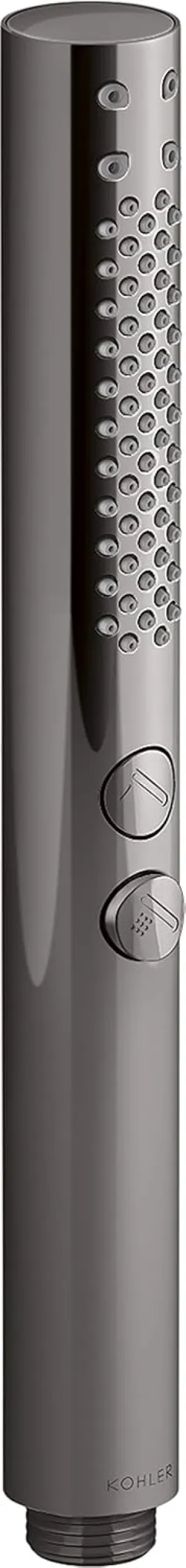 KOHLER 21335-TT Shift   Round Two-Function Handshower, Handheld Showerhead with 2 Spray Settings, 2.5 GPM, Vibrant Titanium