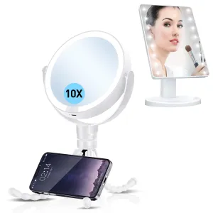 KOOKIN Travel Makeup Mirror with Lights