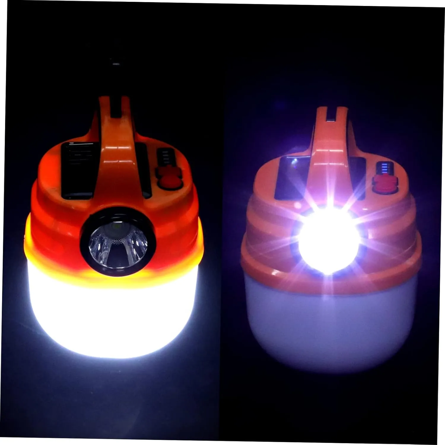 Lar Camping Light Rechargeable Tent Lamp Portable Emergency Light Hooks for Camping Tent Outdoor Activities
