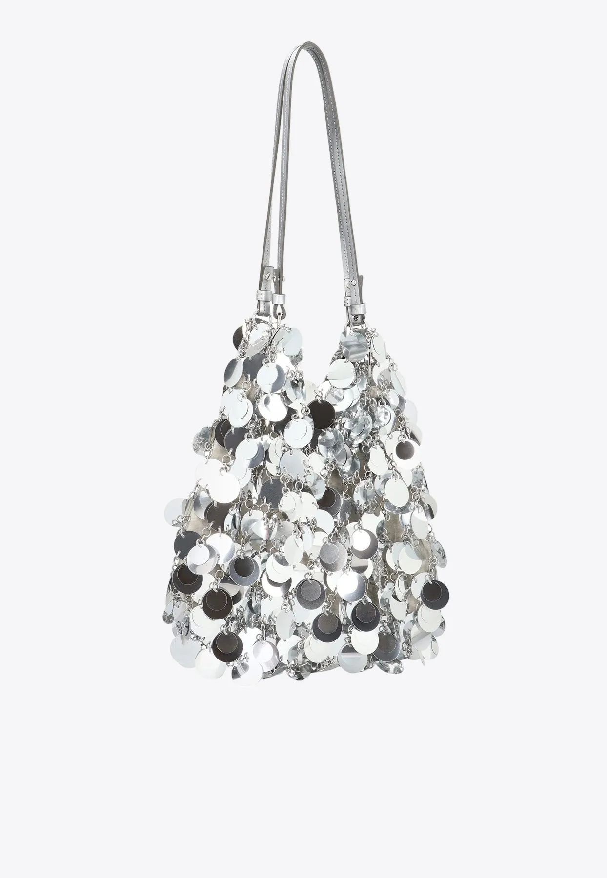 Large Sparkle Discs Shoulder Bag