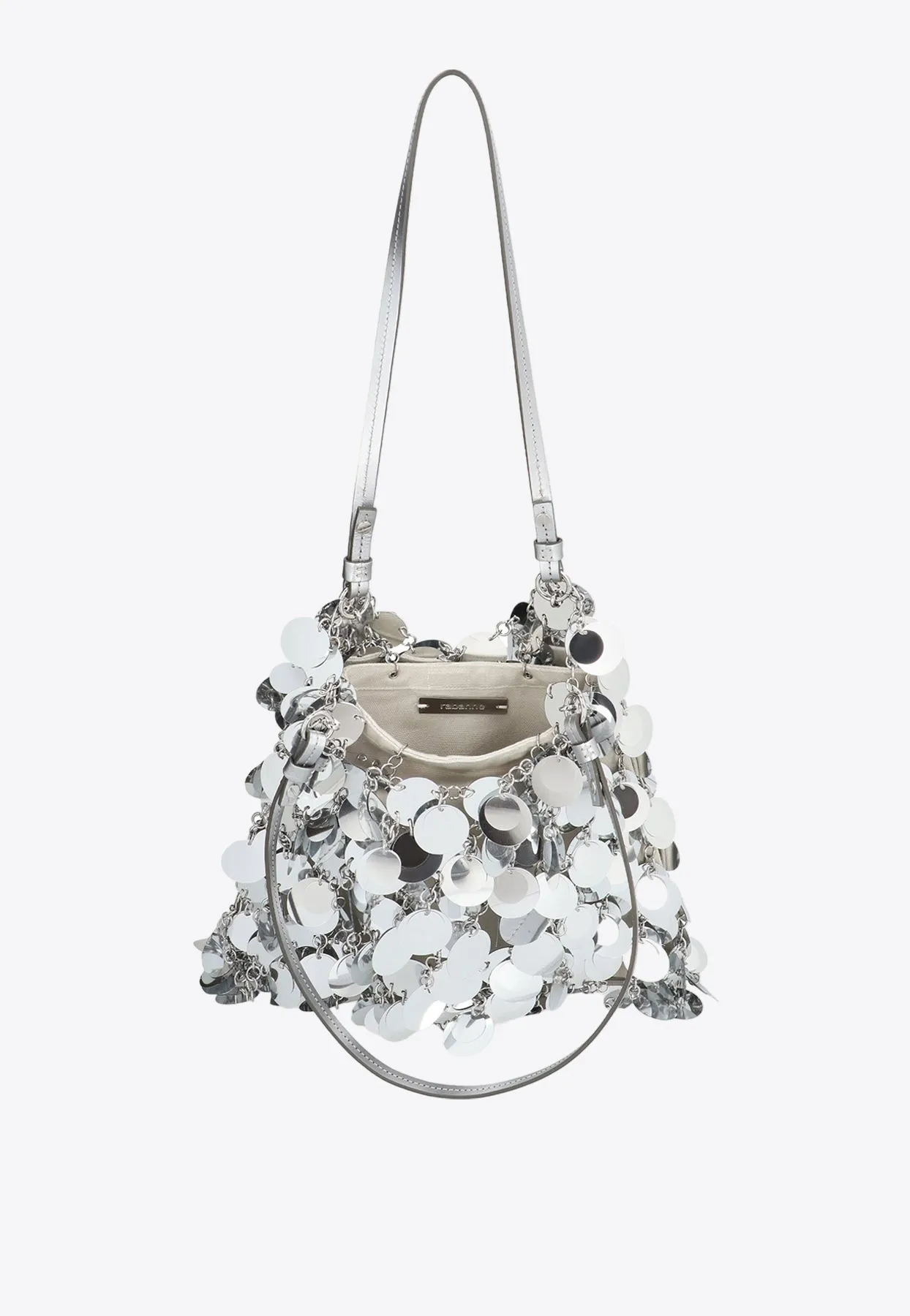 Large Sparkle Discs Shoulder Bag