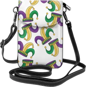 Leather Small Crossbody Bags for Women Cell Phone Bag Cross Body Purses