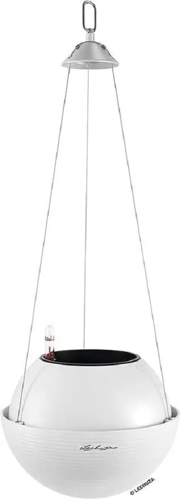 Lechuza Bola Colour 23 16760 Hanging Basket White