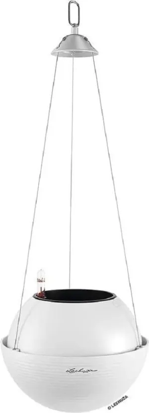 Lechuza Bola Colour 23 16760 Hanging Basket White
