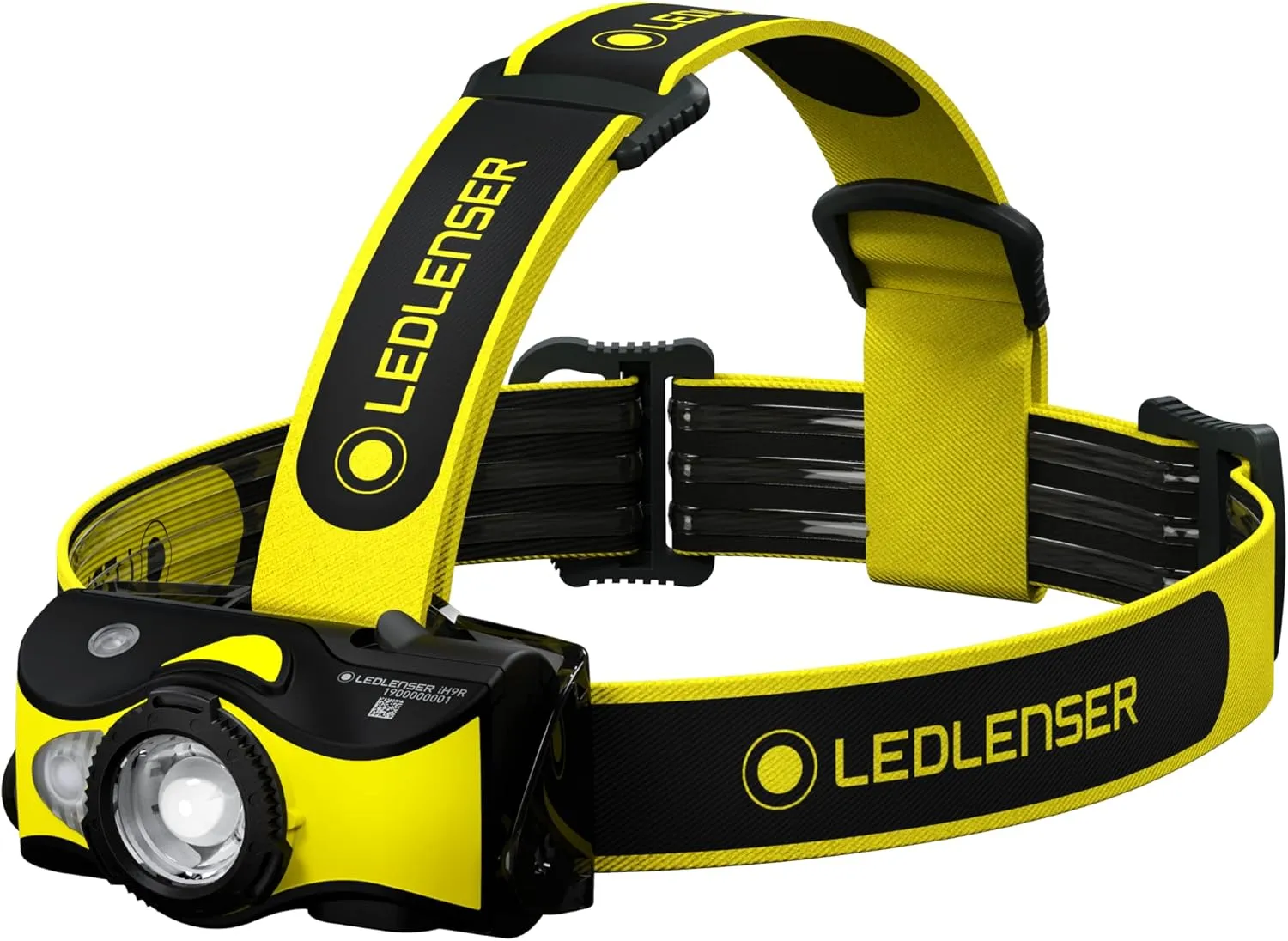 Ledlenser, iH9R High Power LED Professional Headlamp, Rechargeable or AA Alkaline Batteries, Multicolor LED, Red/Green/Blue Functions, 600 Lumens