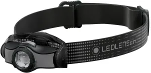 Ledlenser MH3 - Battery Powered LED Head Torch, Super Bright 200 Lumens Headlamp, Camping, Fishing, Hiking Equipment, Rechargeable Work Head Torch, Up to 35 Hours Running Time