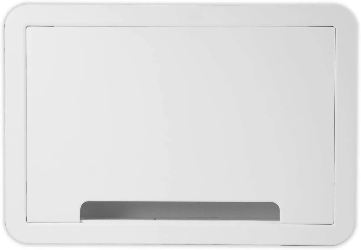 Legrand 9 Inch In-Wall Enclosure for TVs and Media Devices - Dual Purpose Electrical and Storage Box, White, Recessed Mount