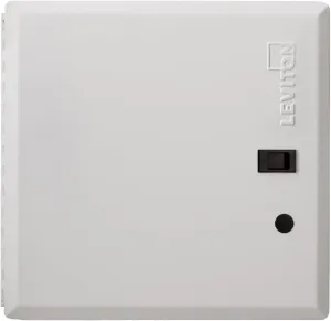 Leviton 47605-14D 14” SMC, Structured Media Hinged Cover, White