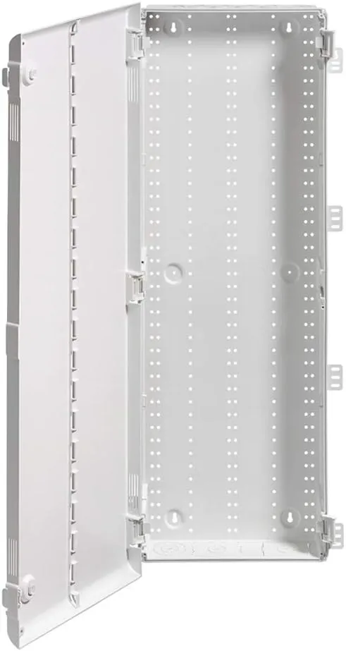 Leviton 49605-42P 42" Wireless Structured Media Center with Vented Hinged Door, White