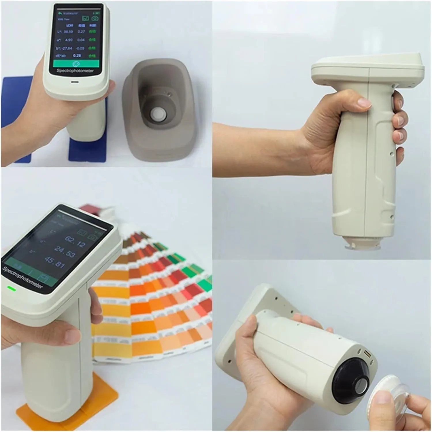 LIAMOS Portable UV Spectrometer Analyzer, Near Infrared Color Measuring Light XRF,Versatile Color Detection(JDY-F2200)