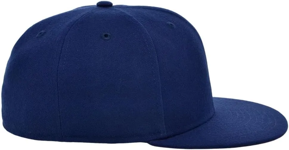 Lids Blank Premium Full Court w/Colored Under Visor Fitted Cap