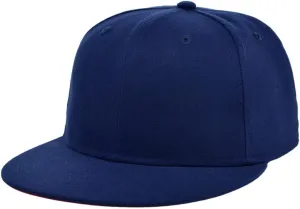 Lids Blank Premium Full Court w/Colored Under Visor Fitted Cap