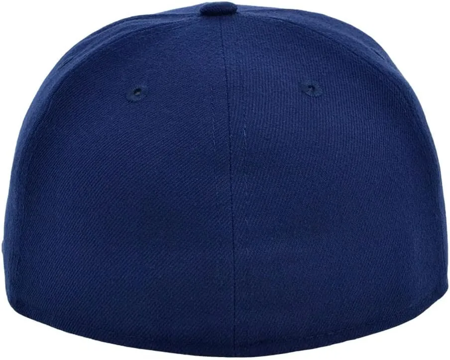 Lids Blank Premium Full Court w/Colored Under Visor Fitted Cap
