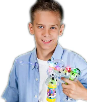 Light Up Dog Bubble Gun by Blinkee