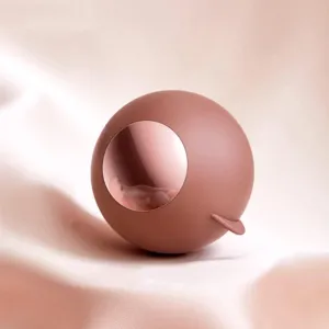 Lint Roller Hair Remover Ball,Professional Portable Diatom Mud Ball,Potable Travel Dustproof Can Be Washed Cleaner for Clothes, Furniture, Carpet, Bed, Couch, Sofa(Color:Red Bean Gold)