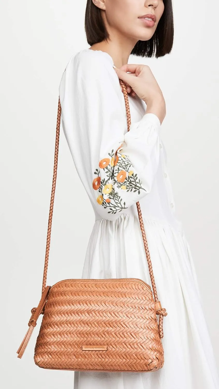 Loeffler Randall Women's Mallory Woven Crossbody Bag
