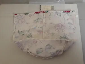 Longaberger Canister Basket Large Heirloom Floral Fabric OE Liner